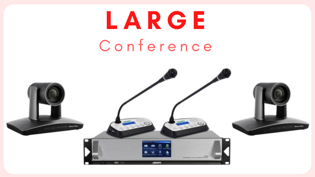 ชุดไมโครโฟนลำโพงสำหรับห้องประชุม