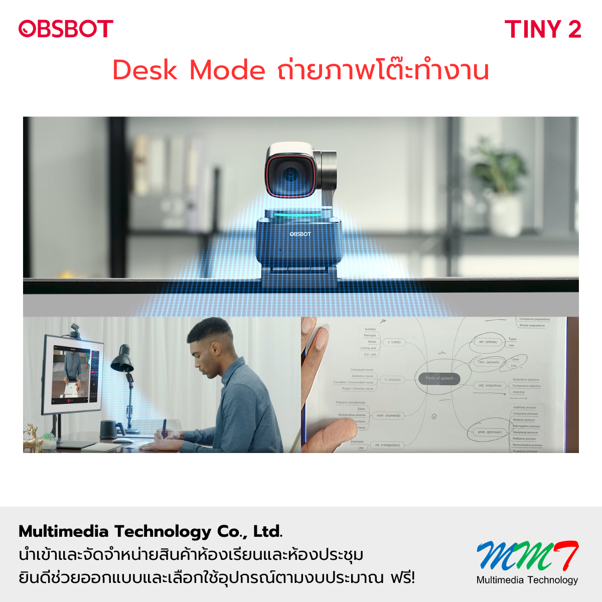 Deskmode OBSBOT Tiny2
